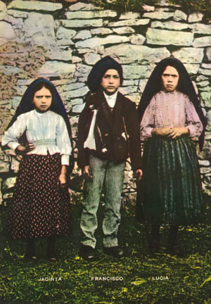 The three seer children of Fatima